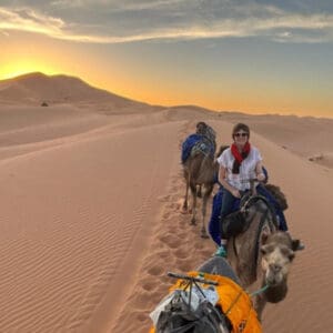 why morocco in february camel ride